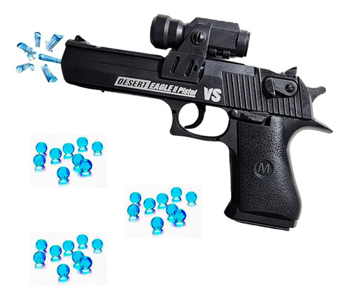 Arma Pistola Desert Eagle Juguete Balas De Hidrogel Regalo