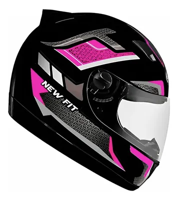 Capacete Moto Fechado Ebf New Fit Shift Preto/colores