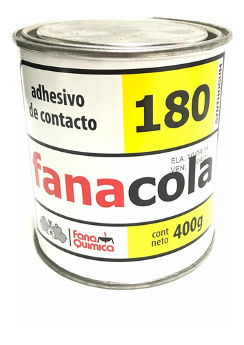 Imagen 3 de 5 de Adhesivo De Contacto Fana 180x400gr. Ideal Calzado/marroquin