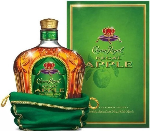 Whisky Crown Royale Apple Con Funda 1 Litro