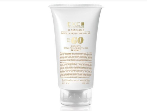 Protector Solar Xl Sun Shield Spf 60 Sin Color Exel 150ml