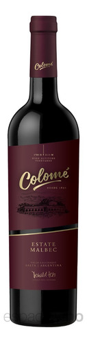 Vino Colomé Estate Malbec X6 Un. De Colomé