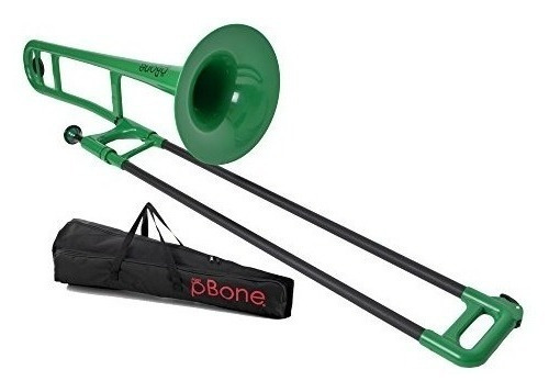 Pbone Pbone1g Jiggs Plastic Trombone Greenmusical Instrume