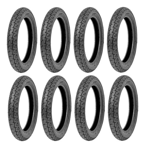 Pneu 90/90-18 Tt 57p 8 Unidades Traseira Cg Flex Vipal St300
