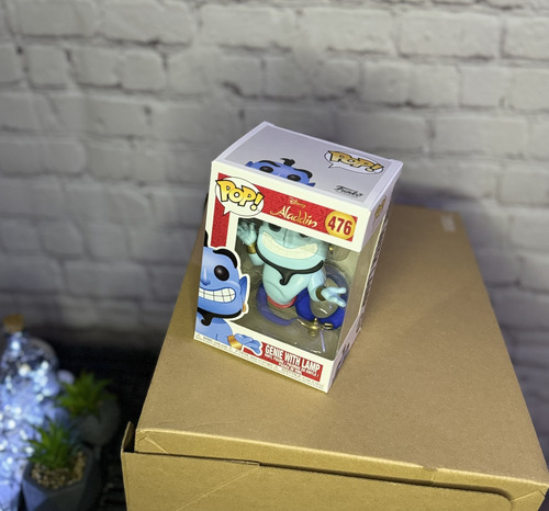 Funko Pop Disney Aladdin Genio Con Lampara 476 Genie W/lamp (Usado)