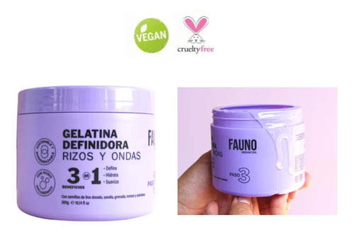 Gelatina Para Rizos Y Ondas Veg - g a $103