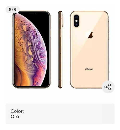  iPhone XS 64 Gb Gold Inmaculado!!!