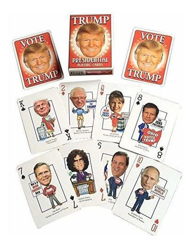 Presidente Donald J Trump Presidenciales Tarjetas Que Juegan