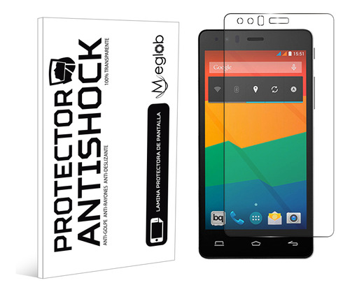 Protector Pantalla Antishock Para Bq Aquaris E5 Fhd