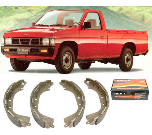 Balatas Freno Trasero Nissan D21 2.0 1986 - 1993 // Z20