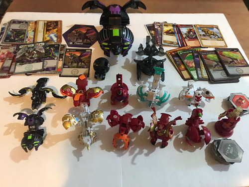 Bakugan Lote 75 Cartas 12 Bakugans