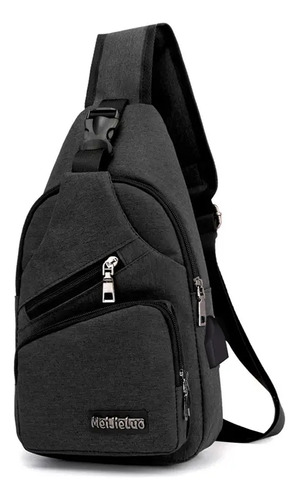 Mochila Pequeña Bolso Bandolera Morral Cruzado Lona Unisex