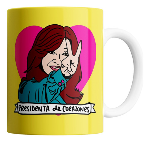 Taza De Cerámica - Cristina Kirchner (elegí Tu Modelo)