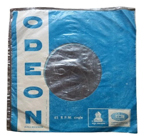 Fundas Vinilos Singles Años 60s - Odeon - Set De 3 (Usado)