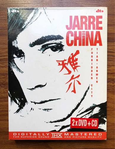 Jean Michel Jarre In China 2 Dvd + 1 Cd Europa 2005 Vangelis