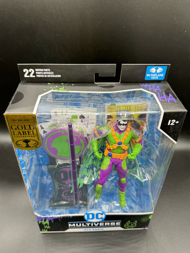 Mcfarlane Figura 7 Red Robin Jokerized New 52 Gold Label