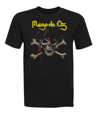 Polera Mago De Oz - Bandera Negra Mod1