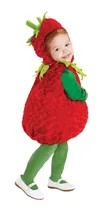 Comprar Disfraz Fruta Fresa Fresita Para Niñas Bebes Envio Gratis B