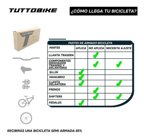 Imagen 7 de 9 de Bicicleta Monk Flug De Ruta R 700 Shimano 14 Vel Hot Sale