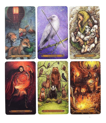 Tarot Forest Of Enchantment 1 Juego De 78 Tarjetas
