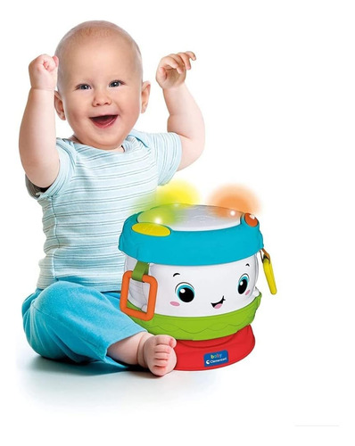 Tambor Musical Bebe Actividades Desarrollo Baby Clementoni