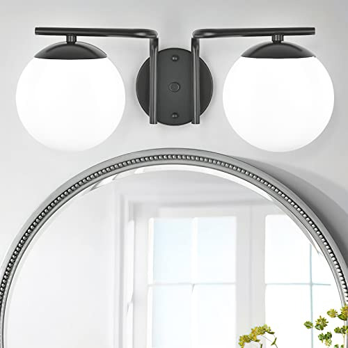 Accesorios De Luz Baño De 2 Luces, Lámpara De Vanidad...