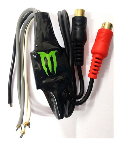 Adaptador De Impedancia Monster Panter Adi Estereo Original