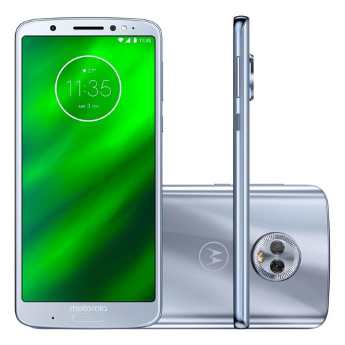 Smartphone Motorola Moto G6 Plus Xt1926 Azul Topazio 64gb