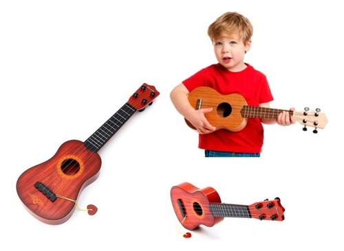 Guitarra Didáctica Para Niños Juguete Infantil Didactico