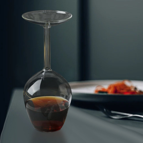 Nuevas Copas De Vino Con Forma De Copa Alta Invertida
