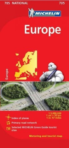 Michelin Europe Map 705 / Michelin
