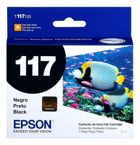 Cartucho De Tinta Epson 117 De 5 Ml