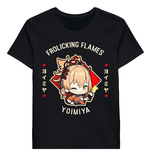 Remera Yoimiya Frolicking Flames Genshin Impact Chi110515956