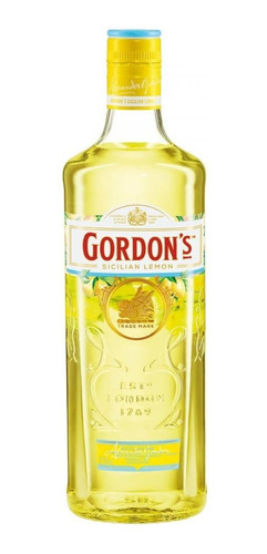 Gin London Dry Sicilian Lemon Gordon S Garrafa 700 Ml