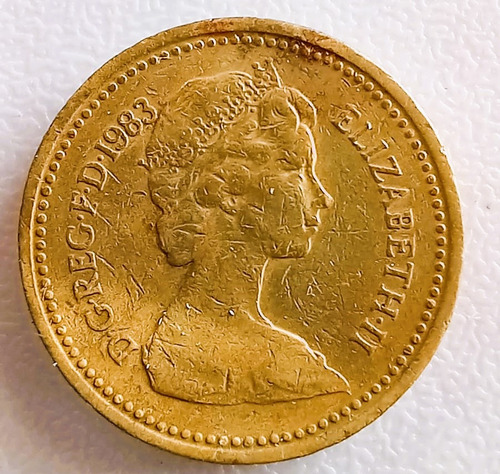 1 Pound (elizabeth Ii) 1983 De Reino Unido