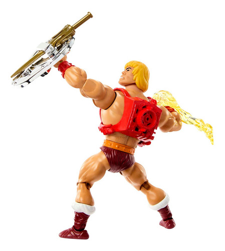 Masters Of The Universe Origins Dlx He-man Punch Fulminante (Usado)