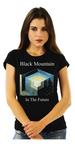 Polera Mujer Black Mountain In The Future Rock Impresión Dir