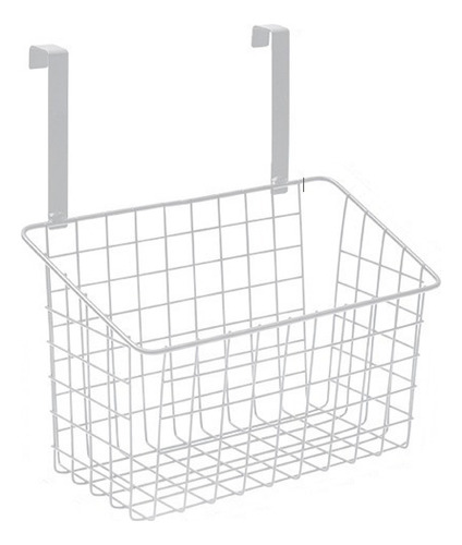 Canasta Canastilla De Metal Colgable Para Puertas Multi Usos