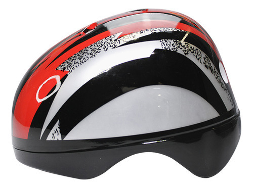 Capacete Para Skate Bike Patins Juvenil Semi Pro Resistente Cor Vermelho Tamanho M