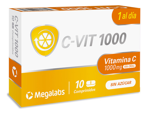 C Vit® 1000mg X 10 Comprimidos | Vitamina C