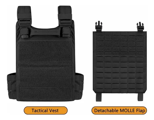 New Chaleco Tactico Krydex Lavc Laser Molle Plate Carrier