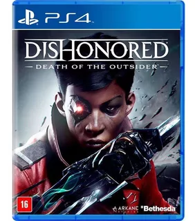 Jogo Midia Fisica Dishonored Death Of The Outsider Para Ps4