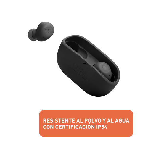 Audífonos Inalámbricos Jbl True Wireless Vibe Buds Negros Color Negro Color de la luz Negro