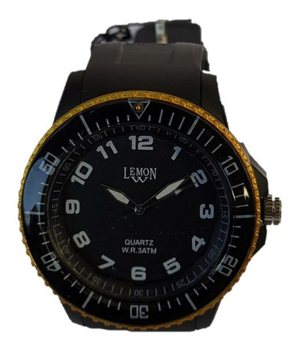 Reloj Lemon Deportivo Moda L8836  Malla De Caucho