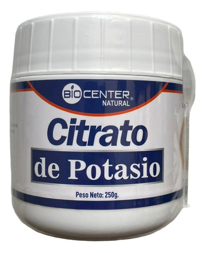 Citrato Potasio Polvo 250gr Biocenter