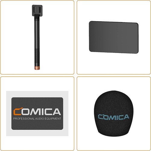 Adaptador Portátil Comica Hr-wm Interview For Rode Wirel...