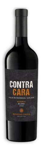 Contra Cara Reserva Vino Blend Caja X6u 750ml San Juan