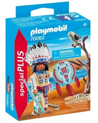 Playmobil Cacique Jefe Indio 70062 Special Plus Ink Edu Full