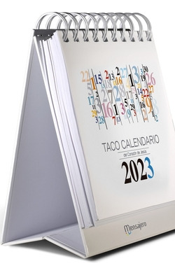 Libro Taco Sagrado Corazon 2023 Con Peana Numeros De Mensaje