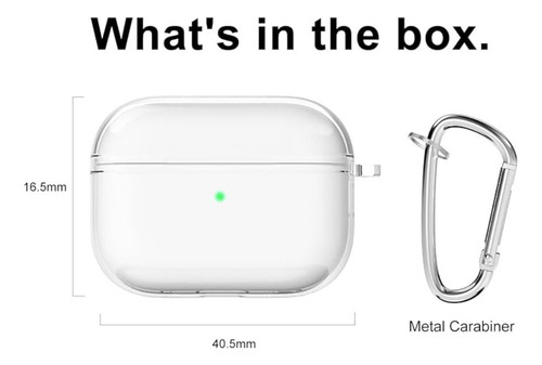 Funda Protector Para Apple AirPods Pro 2 Con Gancho